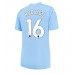 Manchester City Rodri Hernandez #16 Hemma matchtröja Dam 2023-24 Kortärmad Billigt